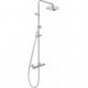 Système de douche B.1 chromééeavec thermostatique de douche DURAVIT