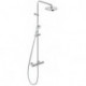Système de douche B.2 chromééeavec thermostatique de douche DURAVIT