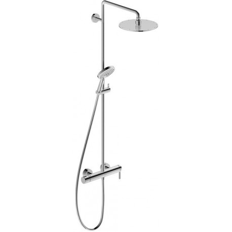 Système de douche unique effervescent Hauteur 1200 sortie 340mm.noir M