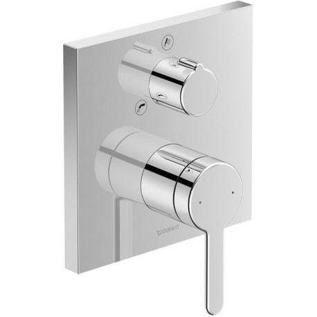 mitigeur monocommande bain UPavec carré convertible 77 L150mm Noir M