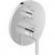 mitigeur bain-douche à encastreravec inverseur 77 L170 mm Noir M.