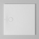 Bac à douche DU Tempano. carré 900x900mm. Blanc. Antidérapant