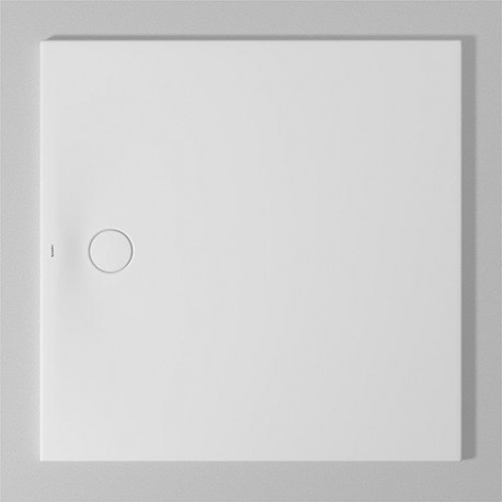 Bac à douche DU Tempano. carré 1200x1200mm. Blanc. Antidérapant