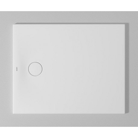 Bac à douche DU Tempano. rectangle 1000x800mm. Blanc. Antidérapant