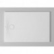 Bac à douche DU Tempano. rectangle 1200x800 mm. Blanc. Antidérapant