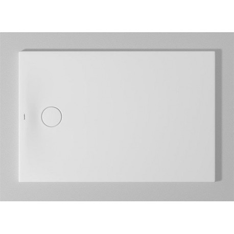 Bac à douche DU Tempano. rectangle 1200x800 mm. Blanc. Antidérapant