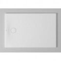 Bac à douche DU Tempano. rectangle 1200x800 mm. Blanc. Antidérapant