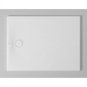 Bac à douche DU Tempano. rectangle 1200x900mm. Blanc. Antidérapant