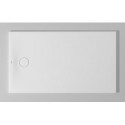 Bac à douche DU Tempano. rectangle 1400x800mm. Blanc. Antidérapant
