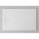 Bac à douche DU Tempano. rectangle 1400x900mm. Blanc. Antidérapant