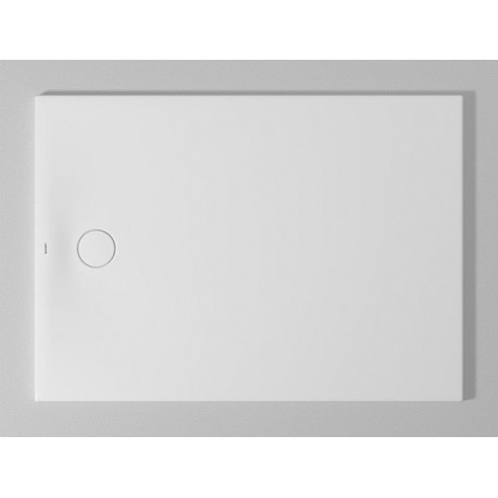 Bac à douche DU Tempano. rectangle 1400x1000mm. Blanc. Antidérapant