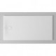 Bac à douche DU Tempano. rectangle 1600x800mm. Blanc. Antidérapant