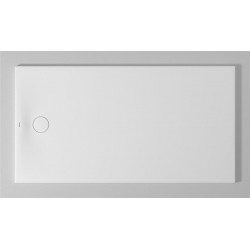 Bac à douche DU Tempano. rectangle 1700x900mm. Blanc. Antidérapant