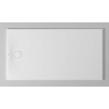 Bac à douche DU Tempano. rectangle 1700x900mm. Blanc. Antidérapant