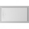 Bac à douche DU Tempano. rectangle 1700x900mm. Blanc. Antidérapant