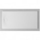 Bac à douche DU Tempano. rectangle 1800x900mm. Blanc. Antidérapant