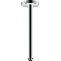 Bras de douche S 300 mm plafond nickel brossé