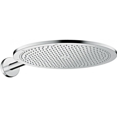 tête de douche 350 Air 1jetavec bras de douche 390 mm nickel brossé