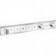 Module thermostatique RainSelect encastréavec 5 fonctions blanc/chromé