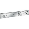 Module thermostatique RainSelect encastréavec 4 fonctions chroméé