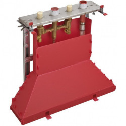 Combiné mél 4 trou s Corps d'encastrement pour montage sur plage de carrelage