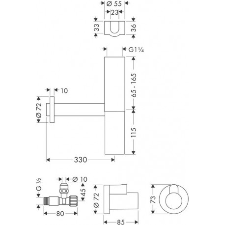 Set Flowstar chroméé