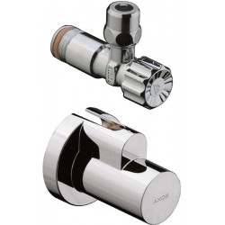 Robinet d'angle AXOR avec étui chromé