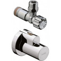 Robinet d'angle AXOR avec étui chromé