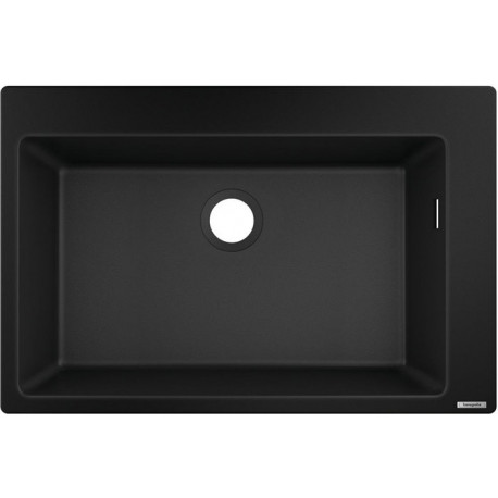 S510-F660 Evier encastré 660 noir graphite