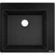 S510-F450 Evier encastré 450 noir graphite