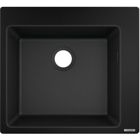 S510-F450 Evier encastré 450 noir graphite