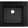 S510-F450 Evier encastré 450 noir graphite