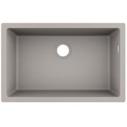 S510-U660 GS Evier à encastrer sous plan 660 gris béton