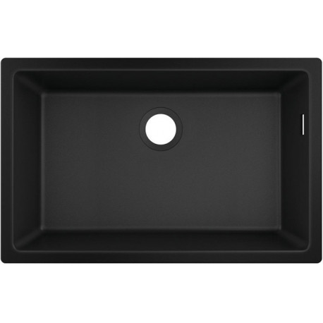 S510-U660 GS Evier à encastrer sous plan 660 noir graphite
