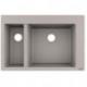 S510-F635 Evier encastré 180/450 gris béton