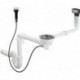 D16-11 Garniture de vidage automatique pour simple cuve granite chroméé