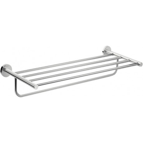 Tablette porte-serviettes chroméé