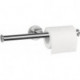 Porte-papier WC double chroméé