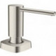 A71 Distributeur de liquide vaisselle aspect acier inox