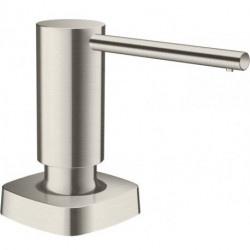 A71 Distributeur de liquide vaisselle aspect acier inox