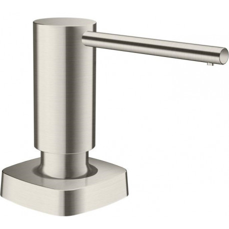 A71 Distributeur de liquide vaisselle aspect acier inox