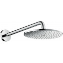 tête de douche Raindance S 240 1jet PowderRain av bras de douche 389 mm chroméé