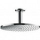 Douche de tête Raindance S 240 1jet PowderRain avec raccord plafond 100 mm chr