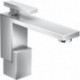 mitigeur lavabo 130, coupe diamant, bonde push-open chroméé