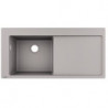 S5110-F450 Evier encastré 450avec égouttoir gris béton