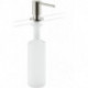 Distributeur de liquide vaisselle aspect acier inox