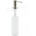 Distributeur de liquide vaisselle aspect acier inox