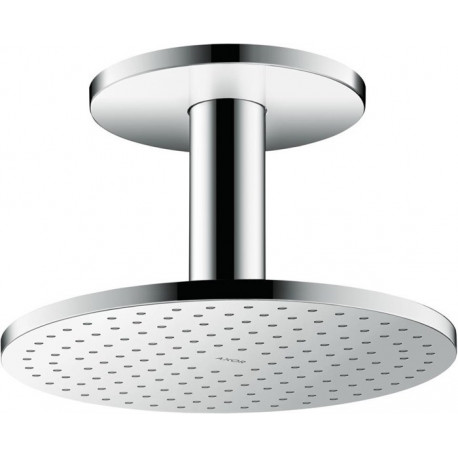 tête de douche 250 1jetavec raccordement plafond 100 mm chroméé