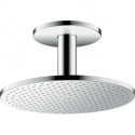tête de douche 300 1jetavec raccordement plafond 100 mm chroméé