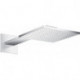 tête de douche 250 x 250 mm 1jetavec bras de douche 450 mm chroméé